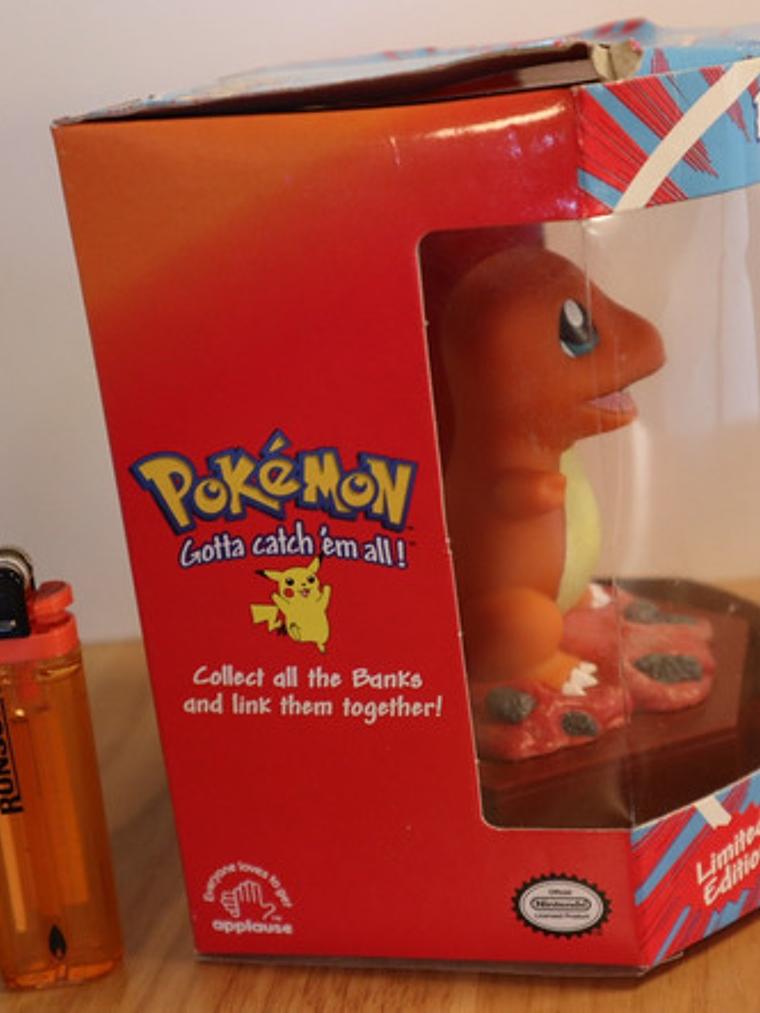 Alcancia Charmander 1999 Nintendo Applause Pokemon 6