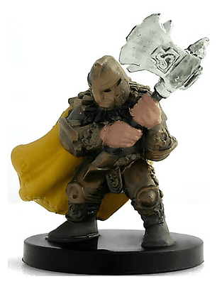 Gold Dwarf Fighter #03 Archfiends Mini Dungeons And Dragons