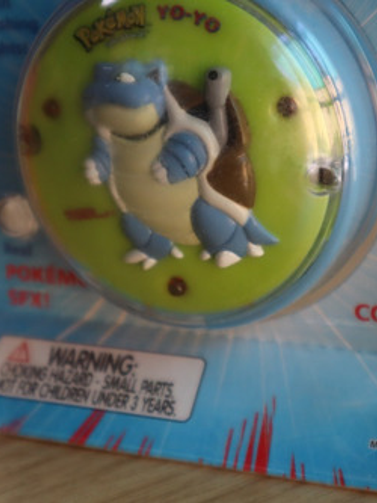 Blastoise Yo-yo Yoyo 1998 Pokemon Tiger Hasbro Nintendo 5