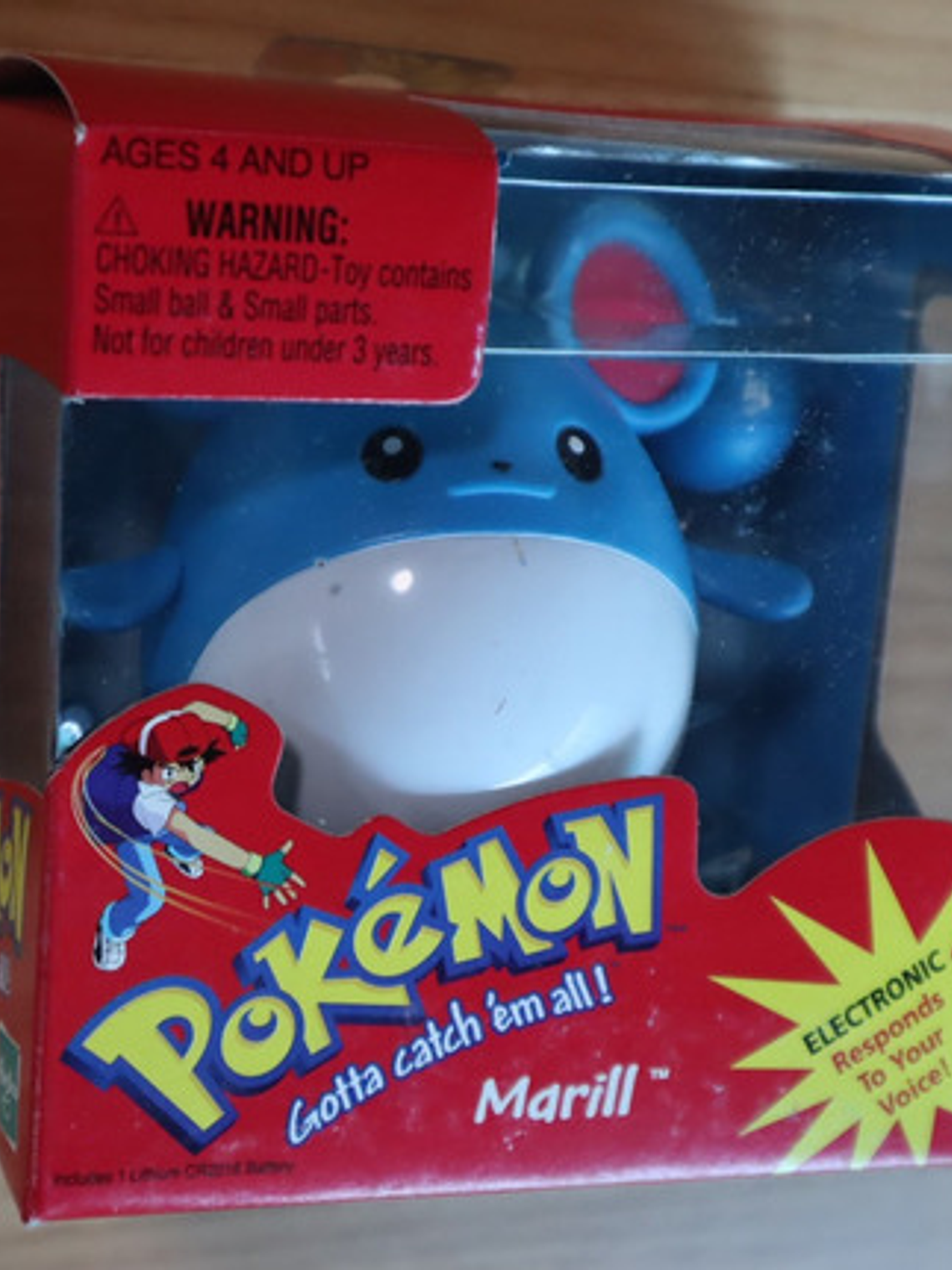 Marill 2000 Nintendo Hasbro Pokemon Electronic 3