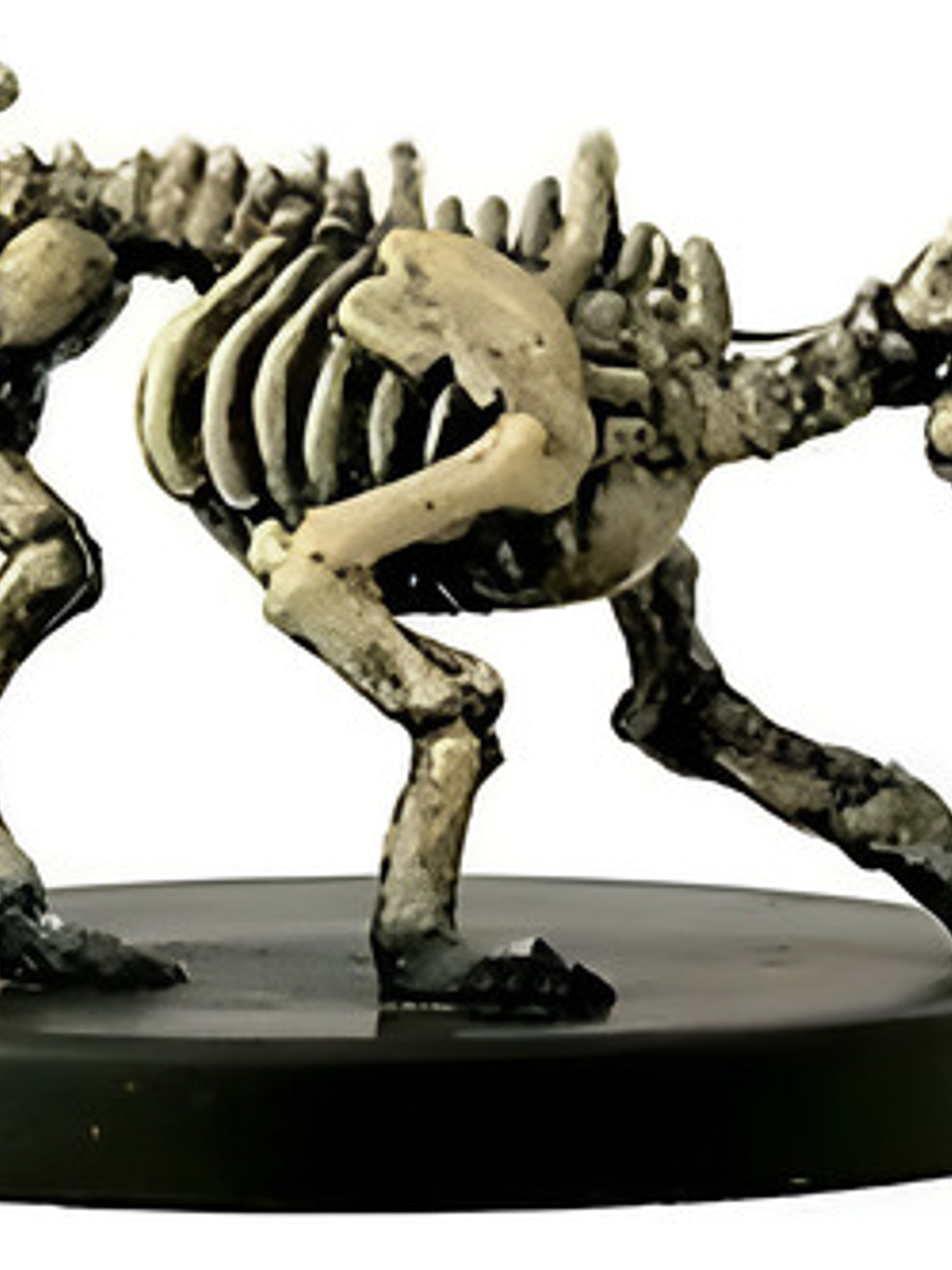 Wolf Skeleton #57 Harbinger Miniatura Dungeons And Dragons 1