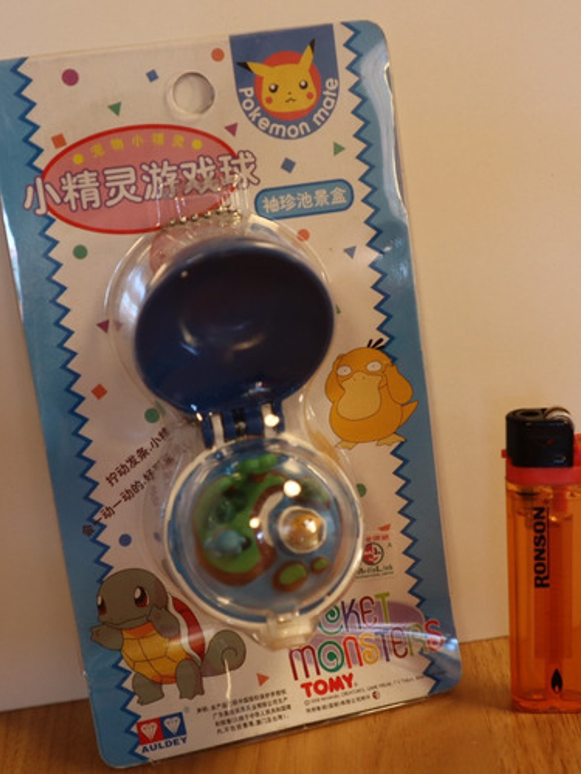 Pokemon Mate Squirtle Psyduck 1998 Tomy Nintendo Pocket 6