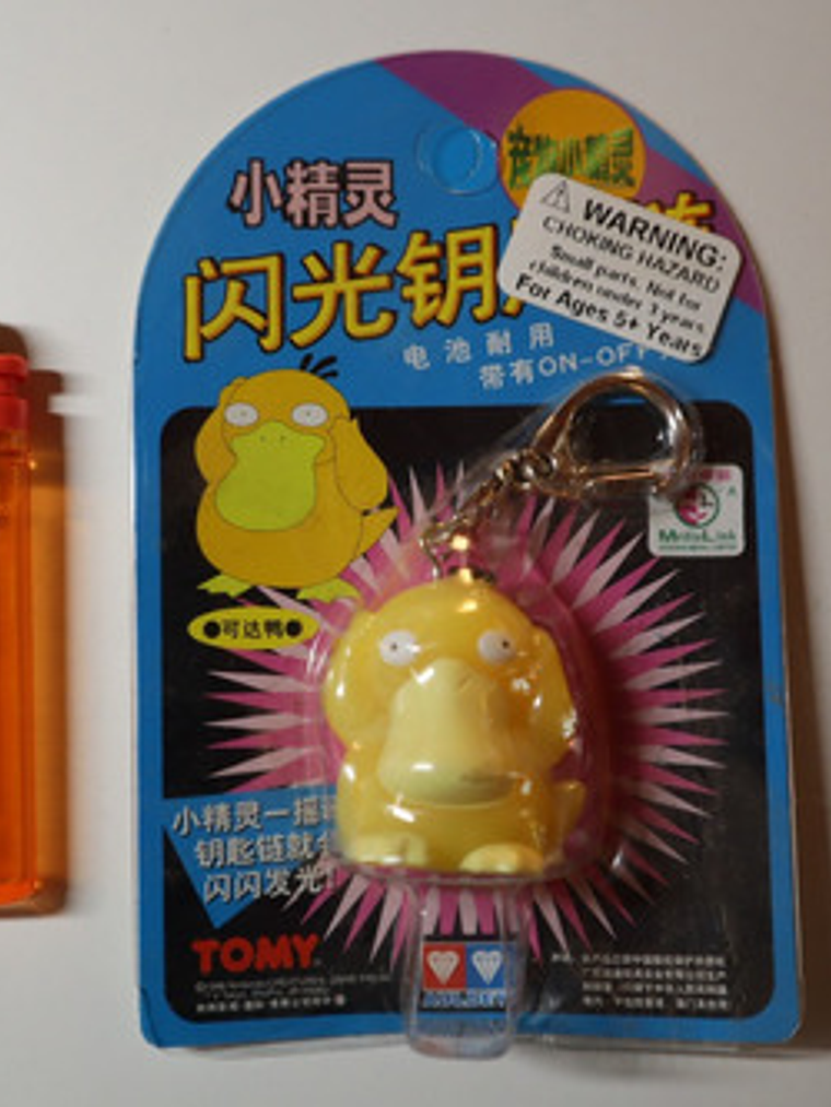 Llavero Psyduck 1998 Tomy Pokemon Nintendo 2