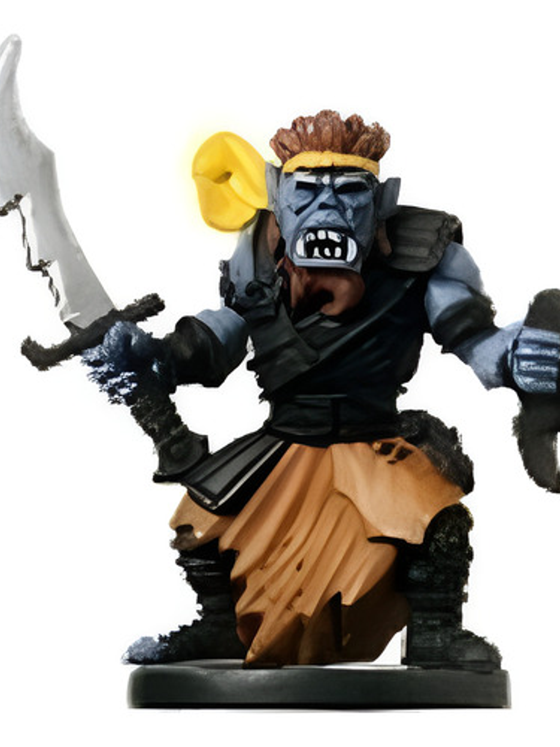 Orc Raider #56 Archfiends Miniatura Dungeons And Dragons 1