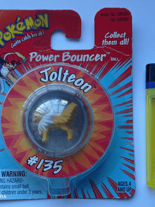 Jolteon Power Bouncer 1999 Hasbro Pokemon Nintendo