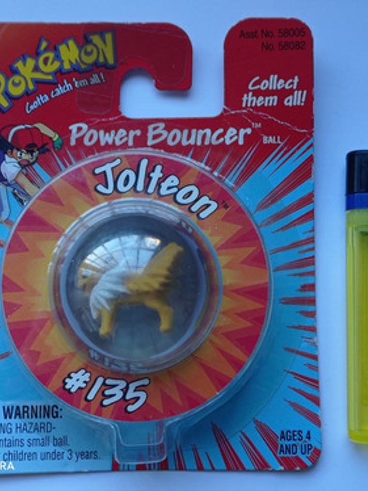 Jolteon Power Bouncer 1999 Hasbro Pokemon Nintendo 2