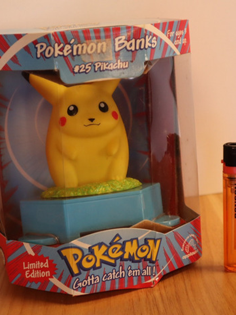 Alcancia Pikachu 1999 Nintendo Applause Pokemon 3