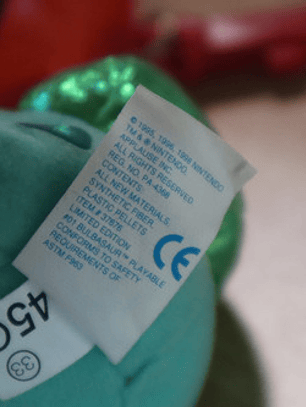 Bulbasaur Plush Pokebola 1998 Applause Pokemon Nintendo