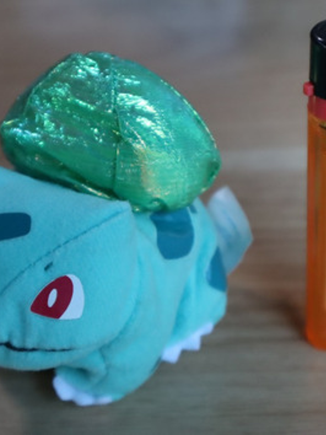 Bulbasaur Plush Pokebola 1998 Applause Pokemon Nintendo 6