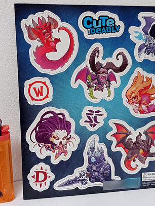 Imanes De Nevera Cute But Deadly Blizzard Starcraft Warcraft