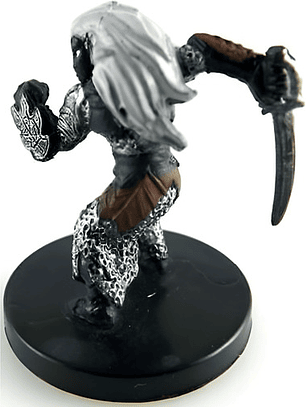 Drow Fighter #45 Giants Of Legend Mini Dungeons And Dragons