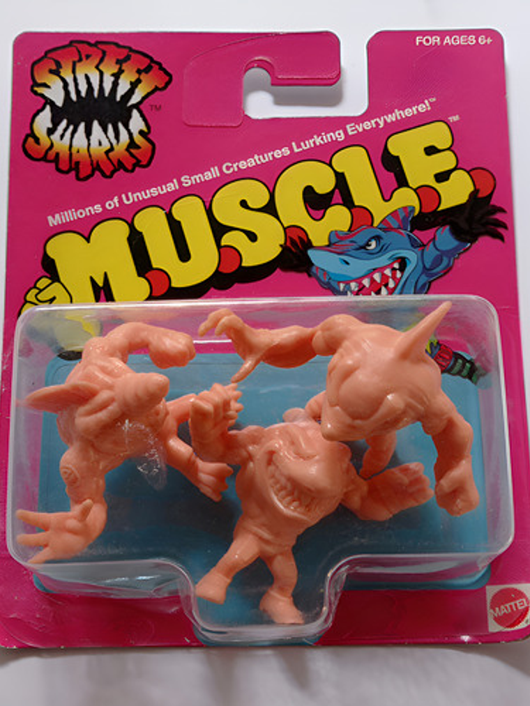 Street Sharks M.u.s.c.l.e Miniaturas Mattel Muscle 1