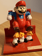 Super Mario Bros Trophy 1988 Over Mushrooms Hasbro Nintendo - Miniatura 1