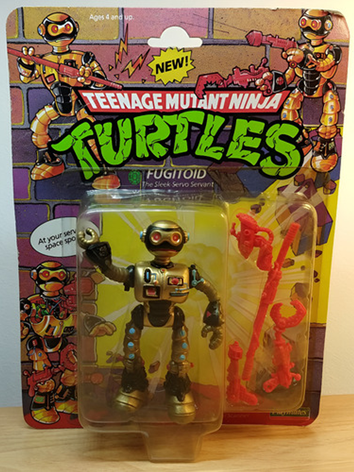 Fugitoid 1990 Tmnt ! Tortugas Ninja 90s Vintage 1