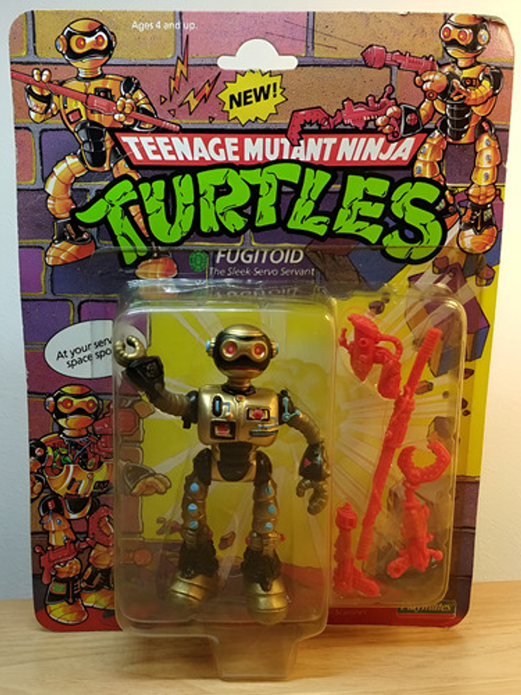 Fugitoid 1990 Tmnt ! Tortugas Ninja 90s Vintage 1
