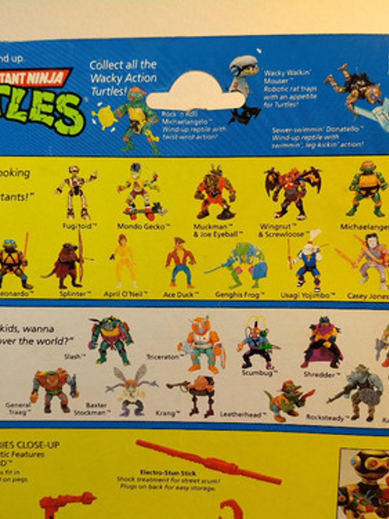 Fugitoid 1990 Tmnt ! Tortugas Ninja 90s Vintage 8