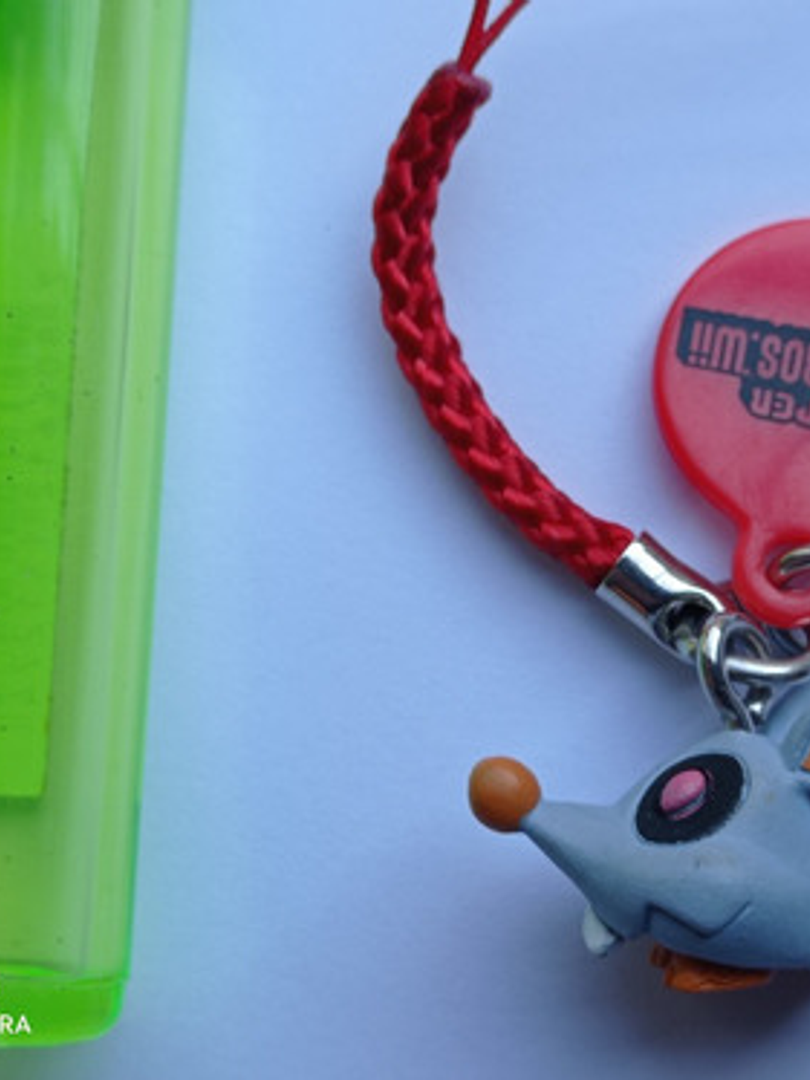 Scaredy Rat Charm 2012 Tomy Nintendo Super Mario Bros 5