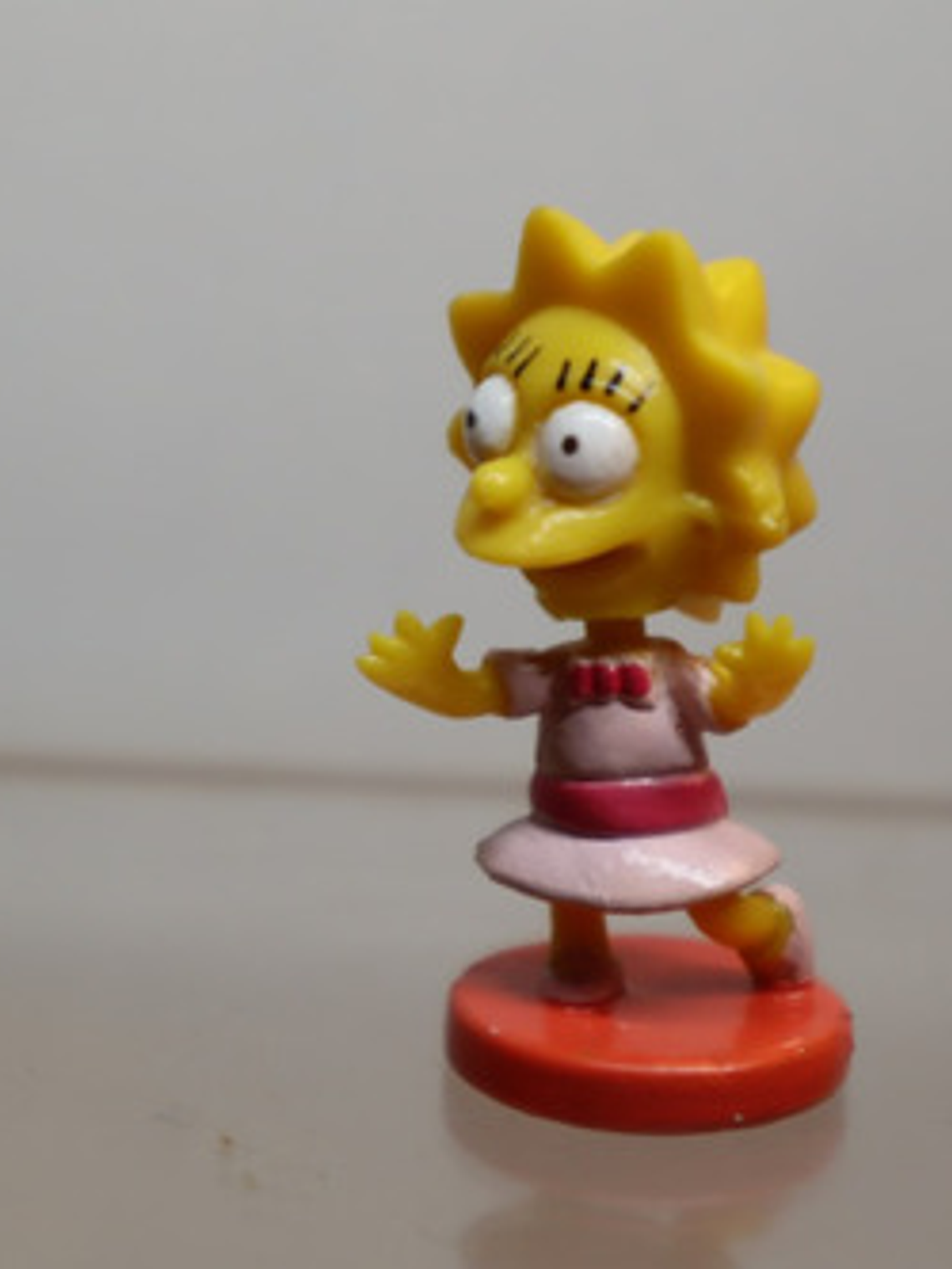 Lisa 2005 Tomy Simpsons Mini Bobble Head 5