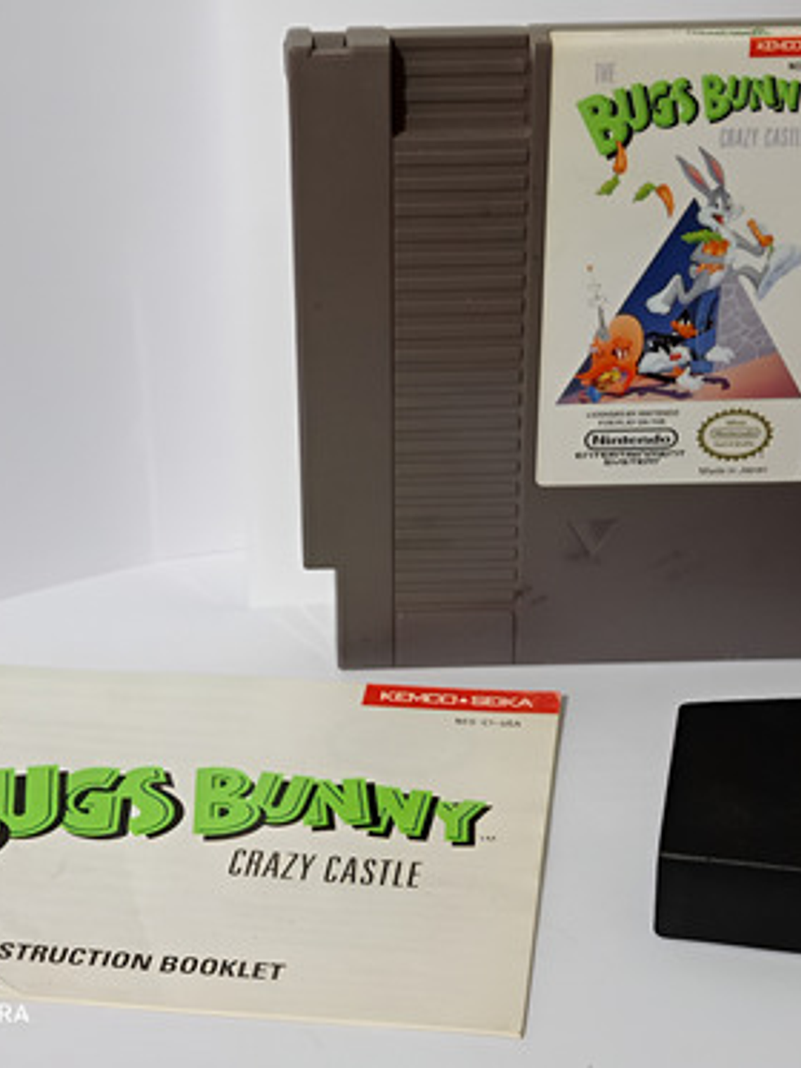 Bugs Bunny Crazy Castle Con Manual (detalle) Nes Kemco 1