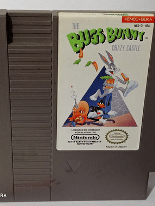 Bugs Bunny Crazy Castle Con Manual (detalle) Nes Kemco