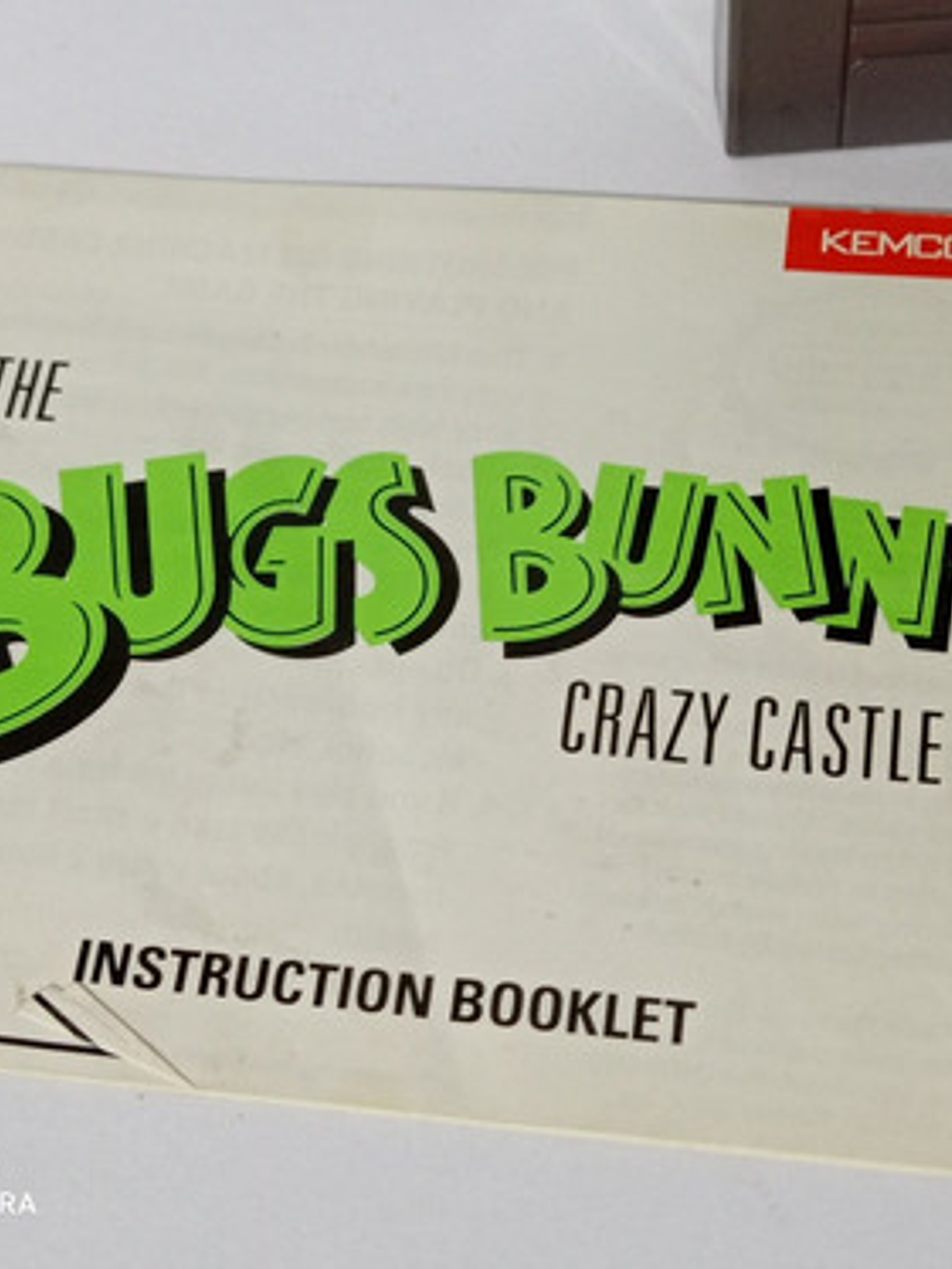 Bugs Bunny Crazy Castle Con Manual (detalle) Nes Kemco 3