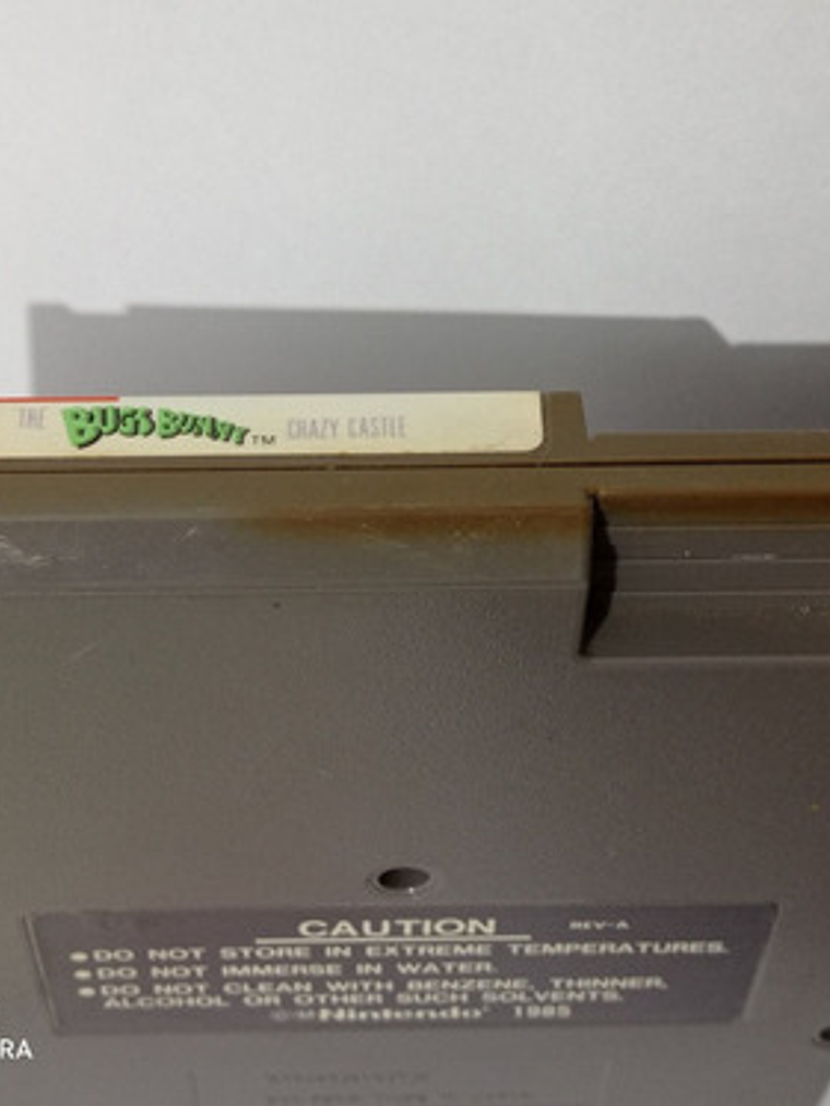 Bugs Bunny Crazy Castle Con Manual (detalle) Nes Kemco 4
