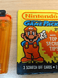 Sobre 5 Cartas Nintendo 1989 Gamepack Mario - Miniatura 2