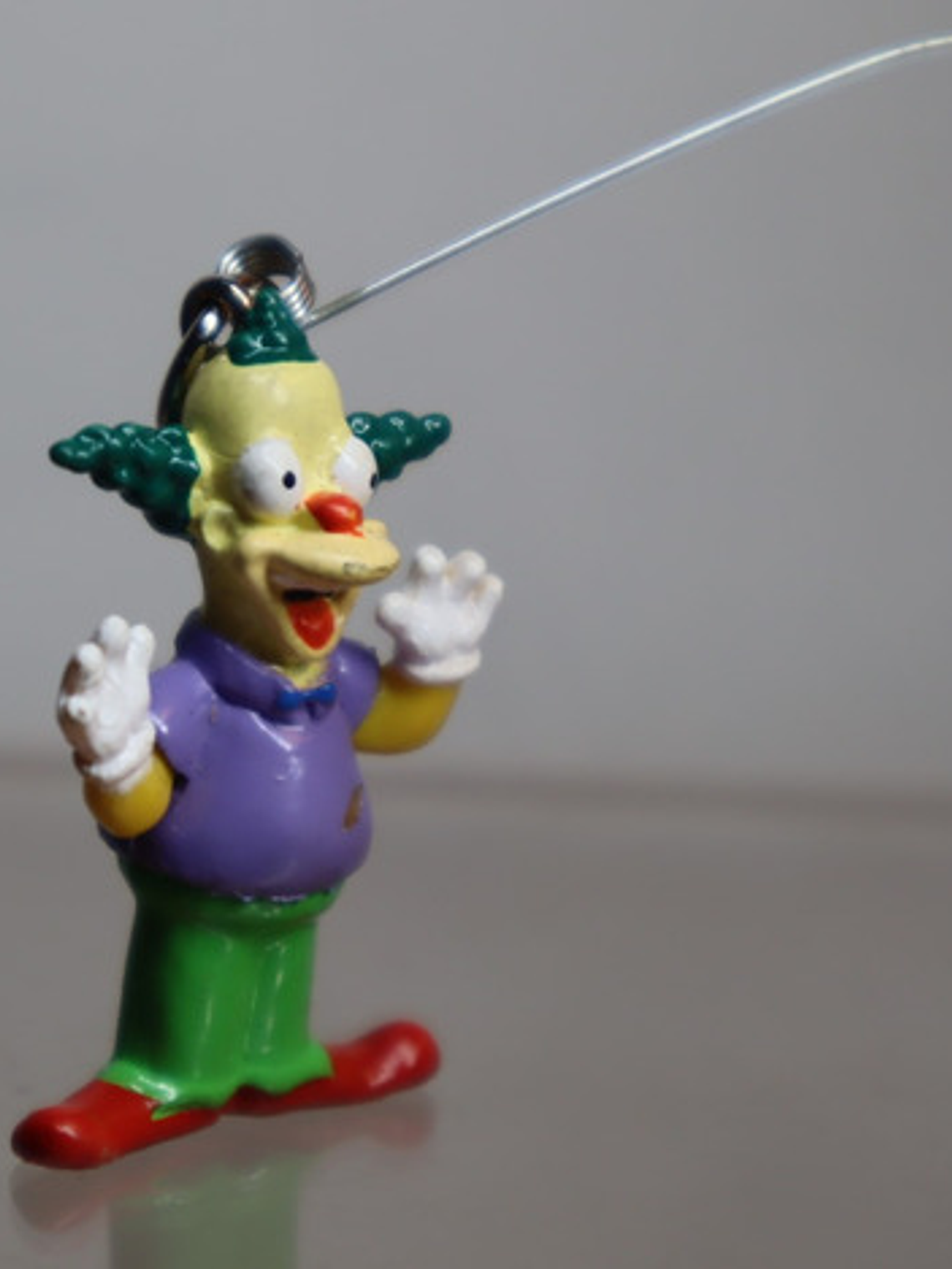 Miniatura Krusty 1999 Simpsons Dangler Colgante 2
