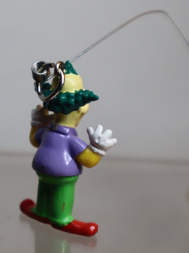 Miniatura Krusty 1999 Simpsons Dangler Colgante 3