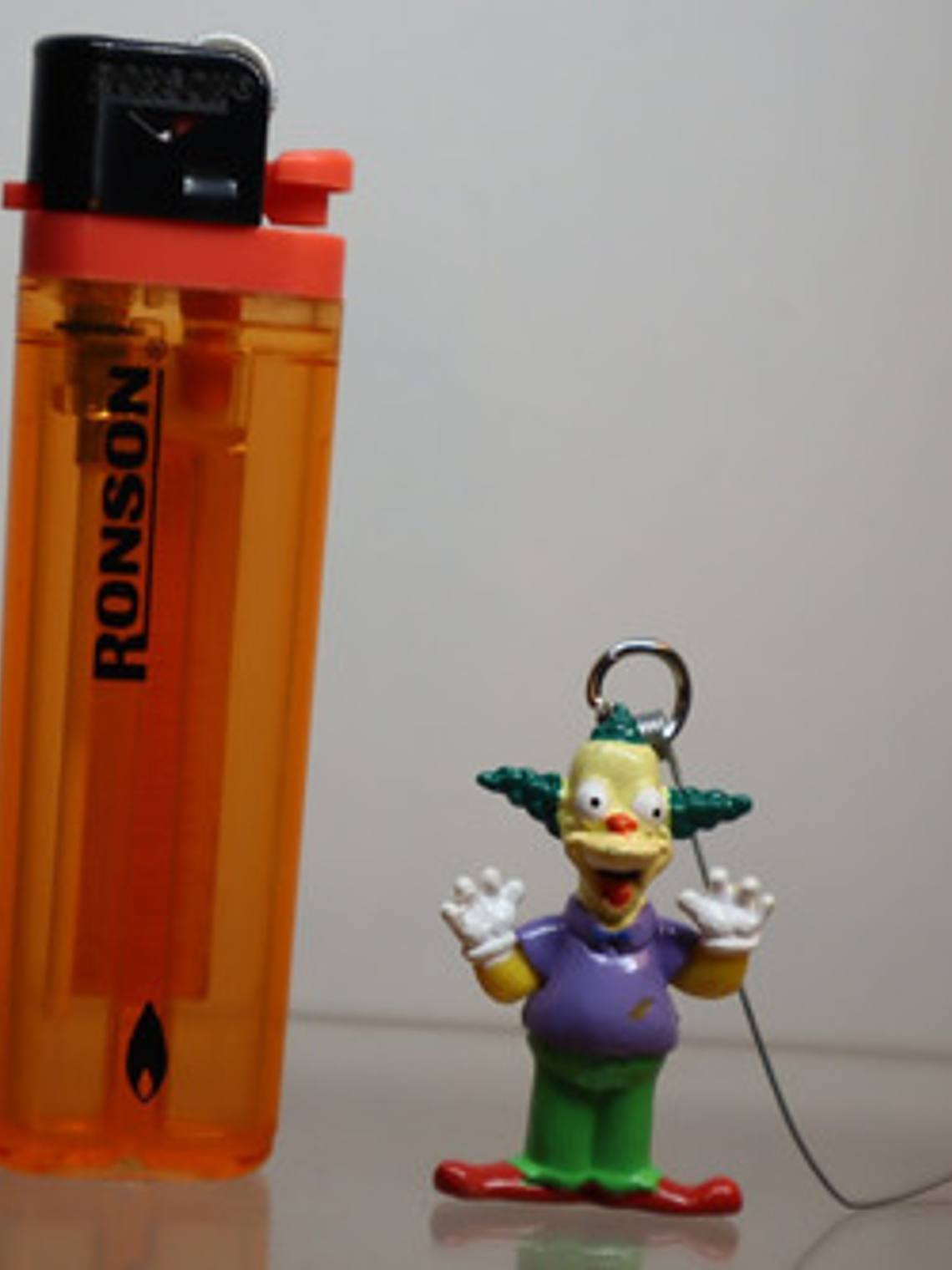 Miniatura Krusty 1999 Simpsons Dangler Colgante 6