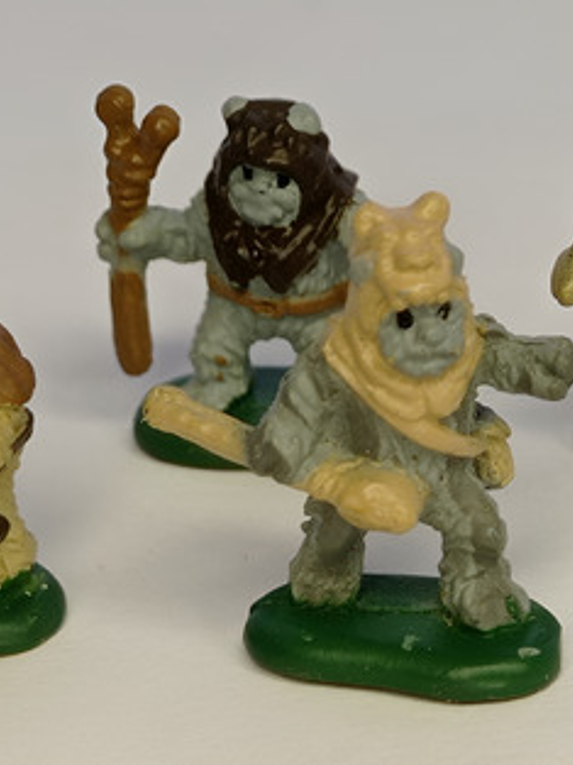 4x Ewoks 1994 Star Wars Galoob Micro Machines 1