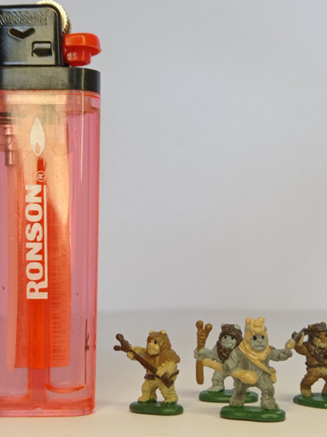 4x Ewoks 1994 Star Wars Galoob Micro Machines 3