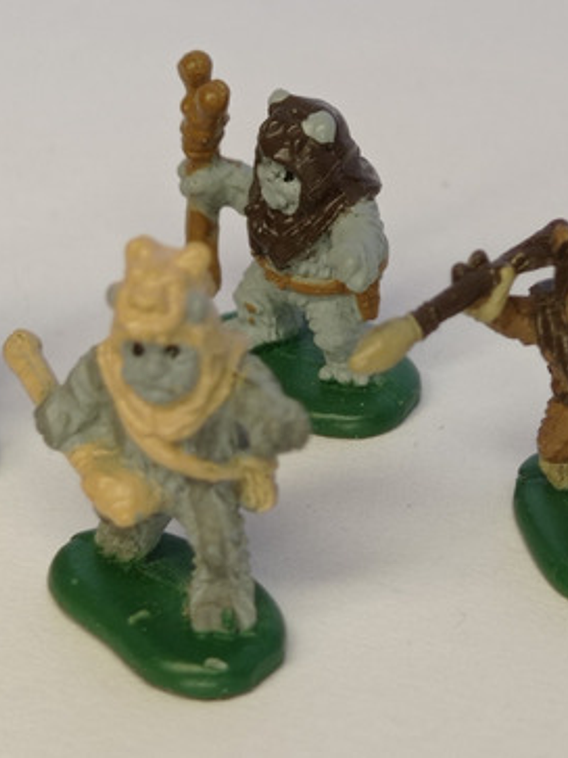 4x Ewoks 1994 Star Wars Galoob Micro Machines 5