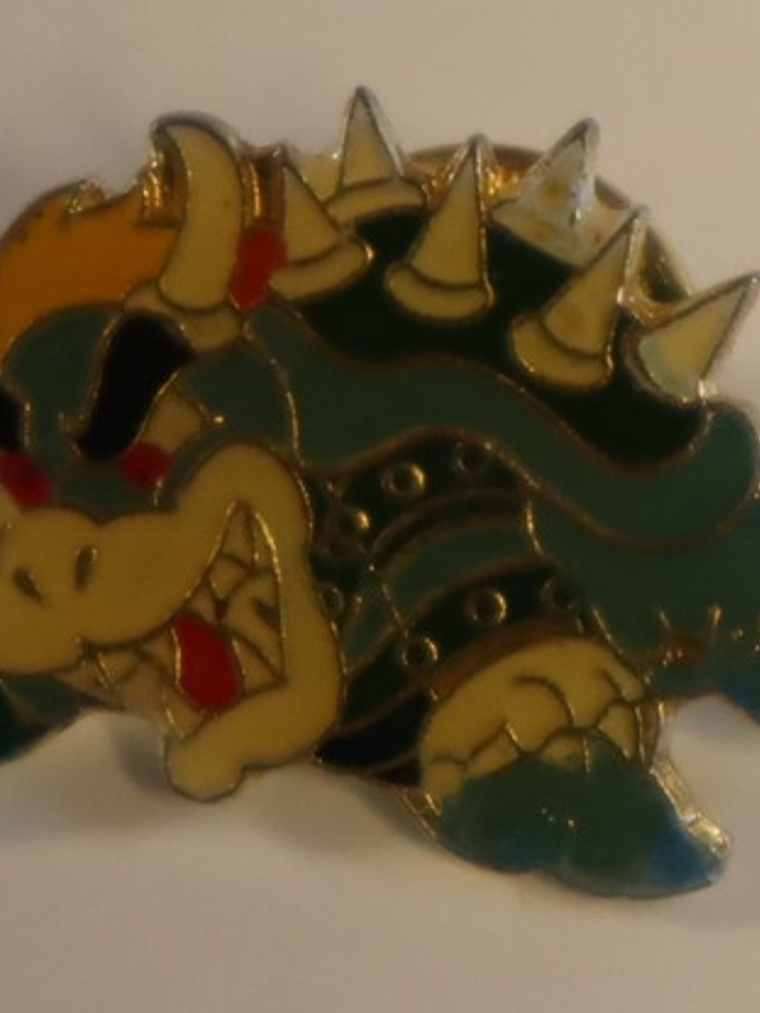 Pin Bowser 1988 Nintendo Super Mario Bros Verde 1