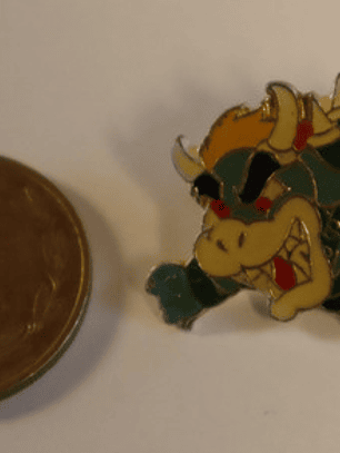 Pin Bowser 1988 Nintendo Super Mario Bros Verde
