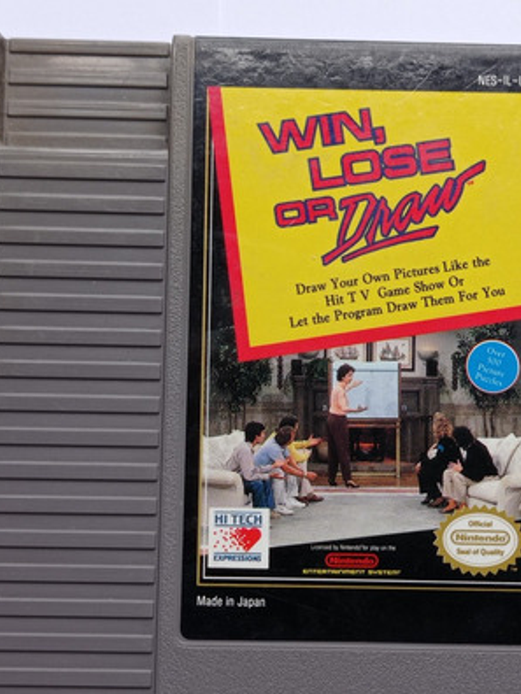Win Lose Or Draw Nes Softie Nintendo 2