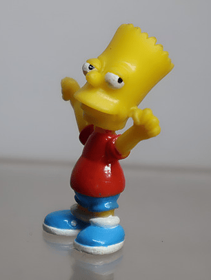 Miniatura Bart 2002 Tomy Simpsons Mini Bobble Head