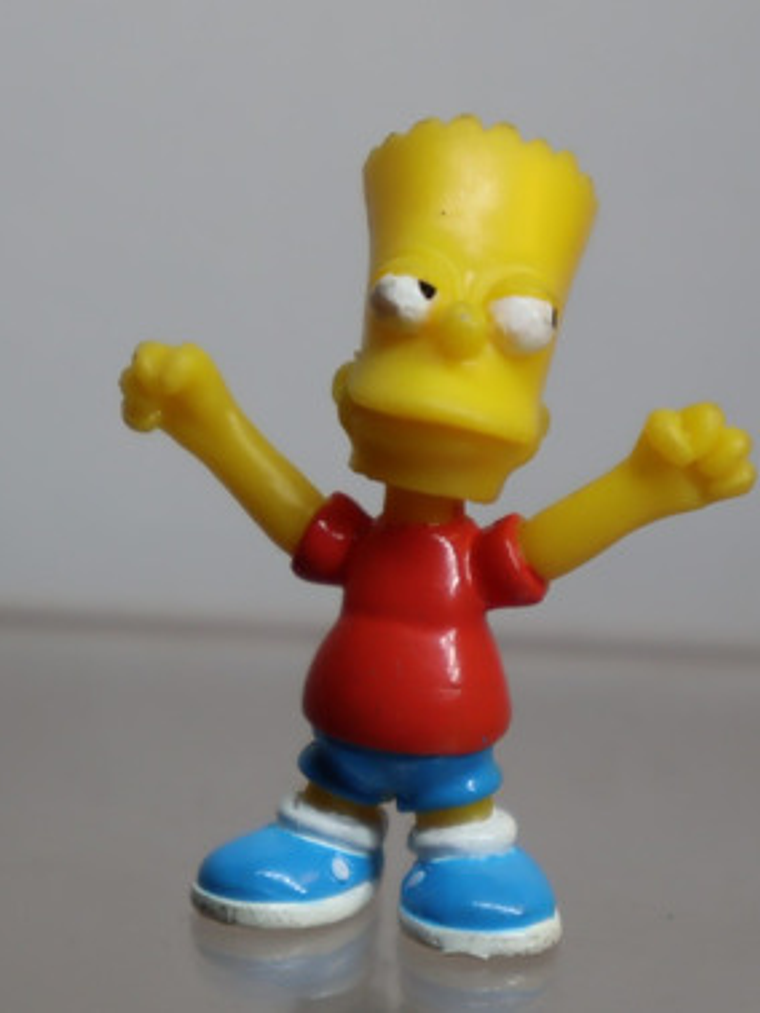 Miniatura Bart 2002 Tomy Simpsons Mini Bobble Head 2