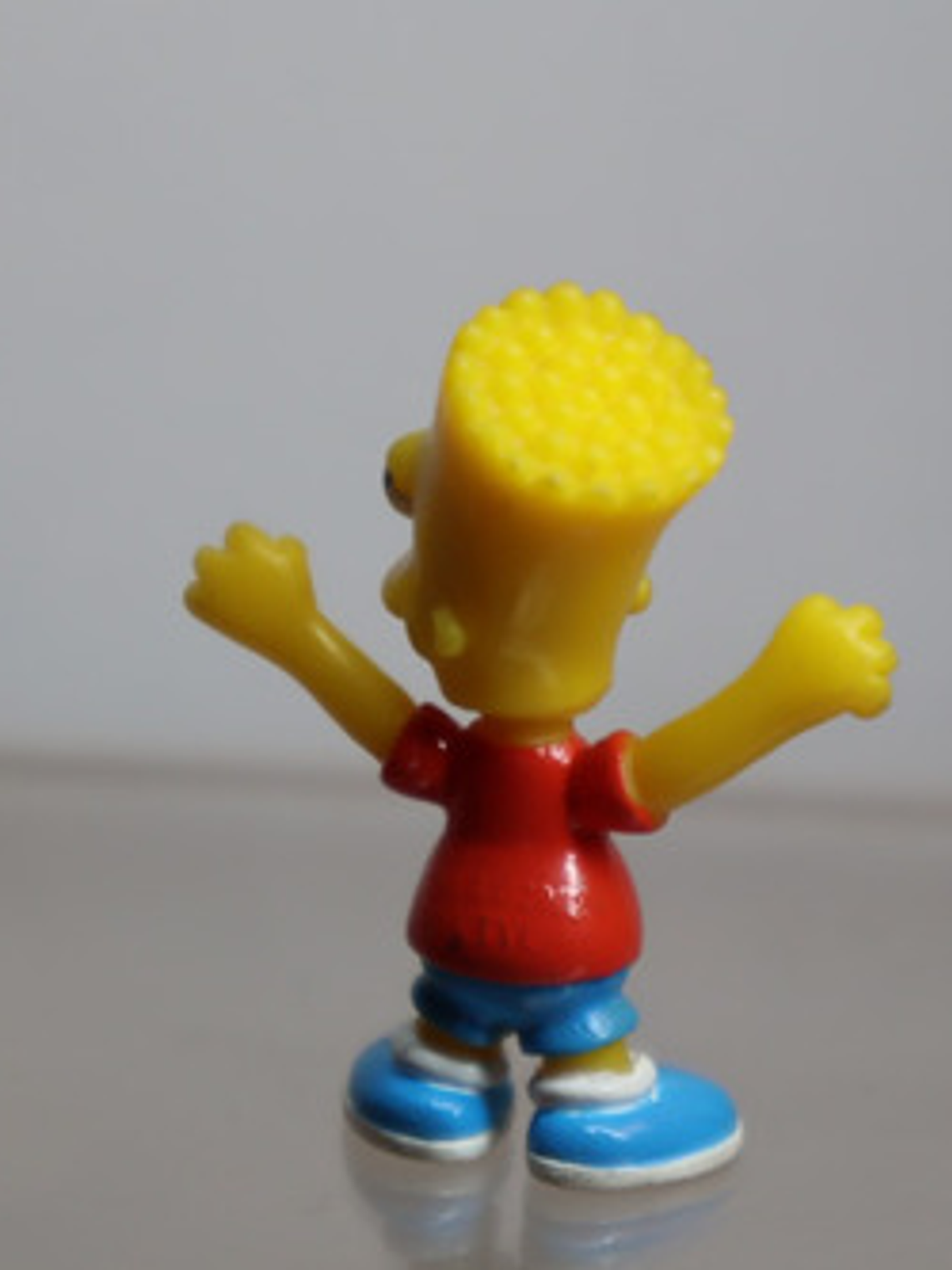Miniatura Bart 2002 Tomy Simpsons Mini Bobble Head 3