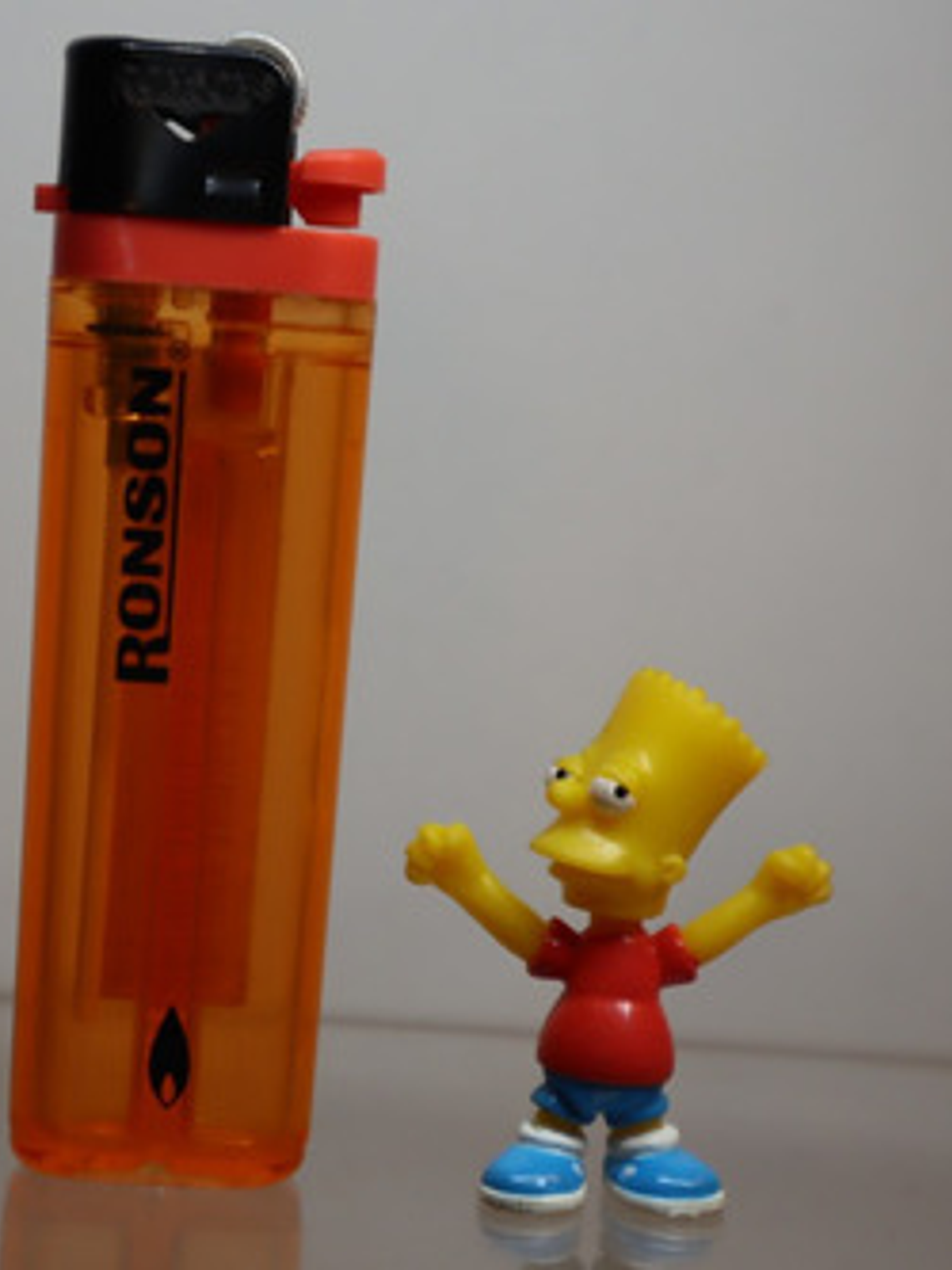 Miniatura Bart 2002 Tomy Simpsons Mini Bobble Head 6