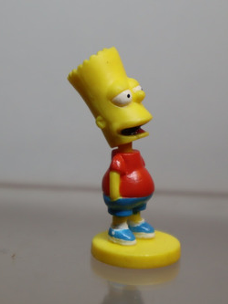 Bart 2004 Tomy Simpsons Mini Bobble Head 2