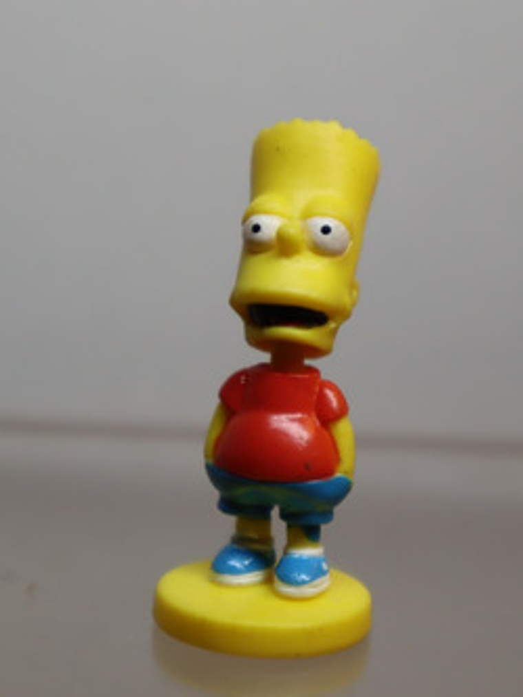 Bart 2004 Tomy Simpsons Mini Bobble Head 5