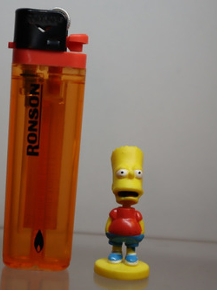 Bart 2004 Tomy Simpsons Mini Bobble Head 7