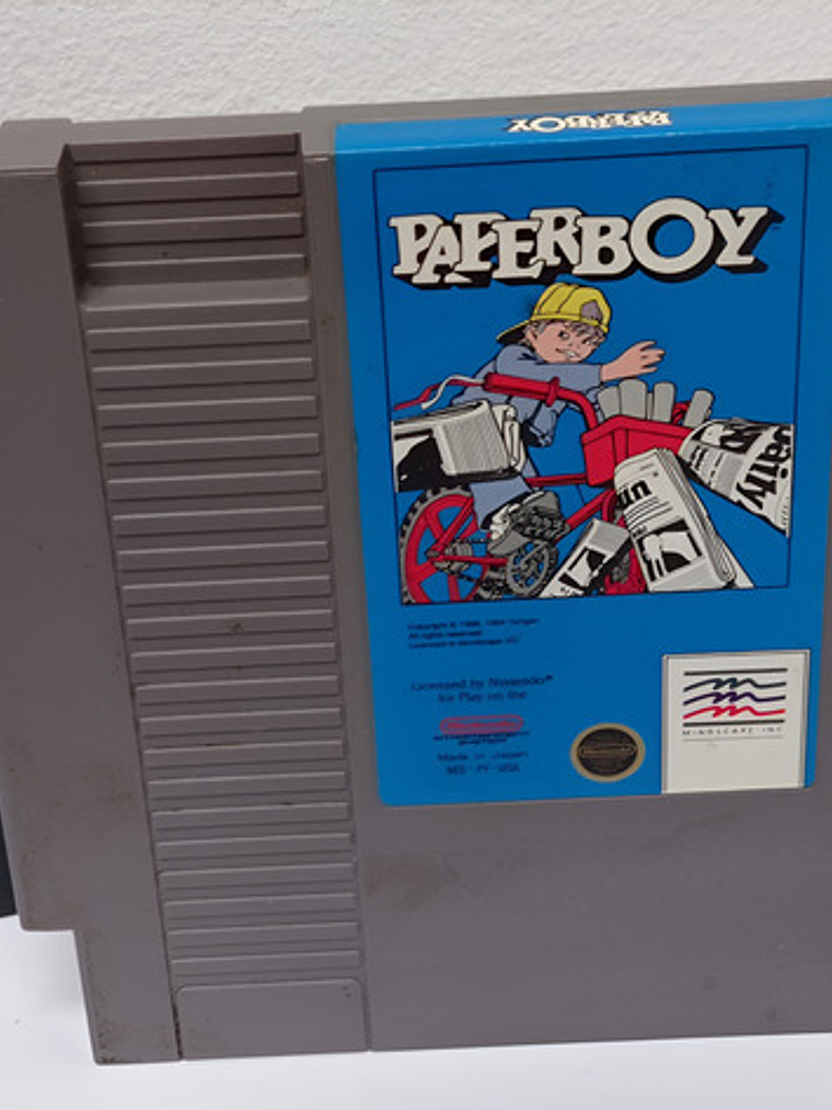 Paperboy Nes Midway Nintendo 1