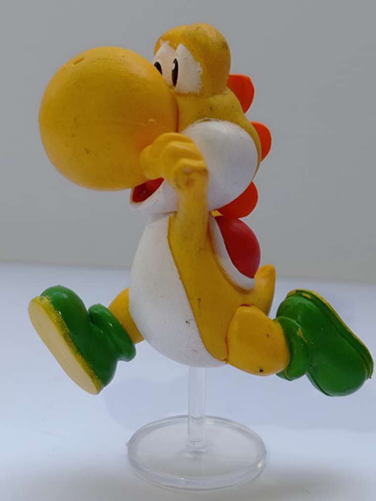 Yellow Yoshi 2008 Nintendo Figura Mini Mario Bros 1