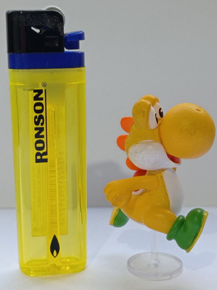 Yellow Yoshi 2008 Nintendo Figura Mini Mario Bros 3