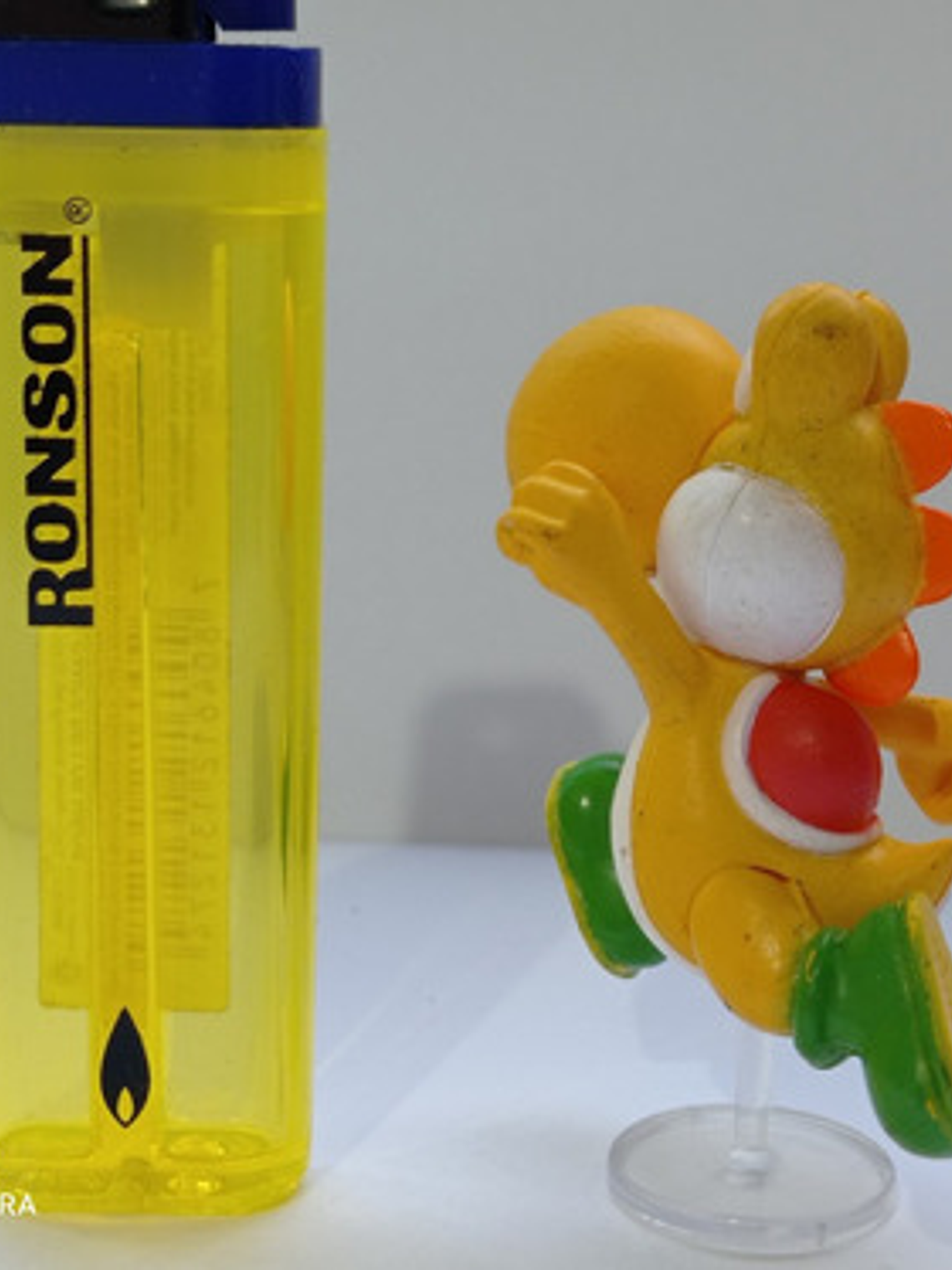 Yellow Yoshi 2008 Nintendo Figura Mini Mario Bros 6