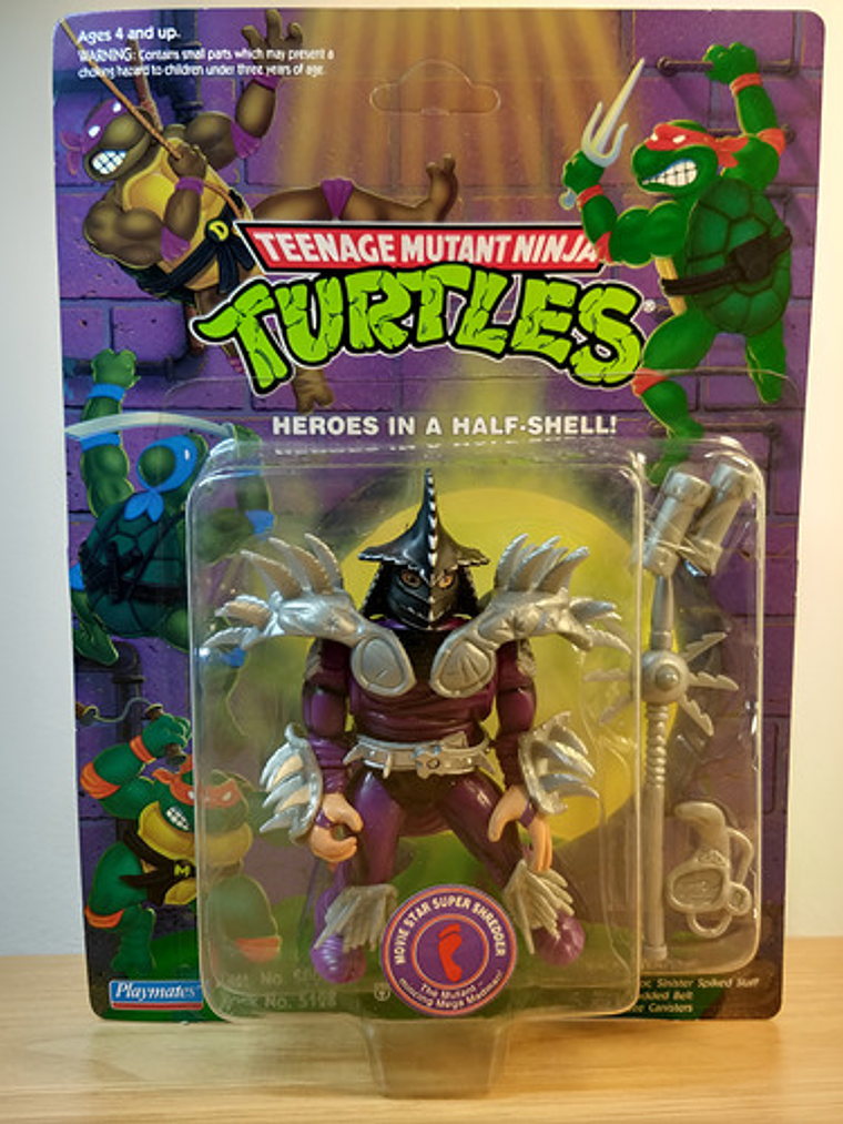 Movie Star Super Shredder 1992 Tmnt ! Destructor 1