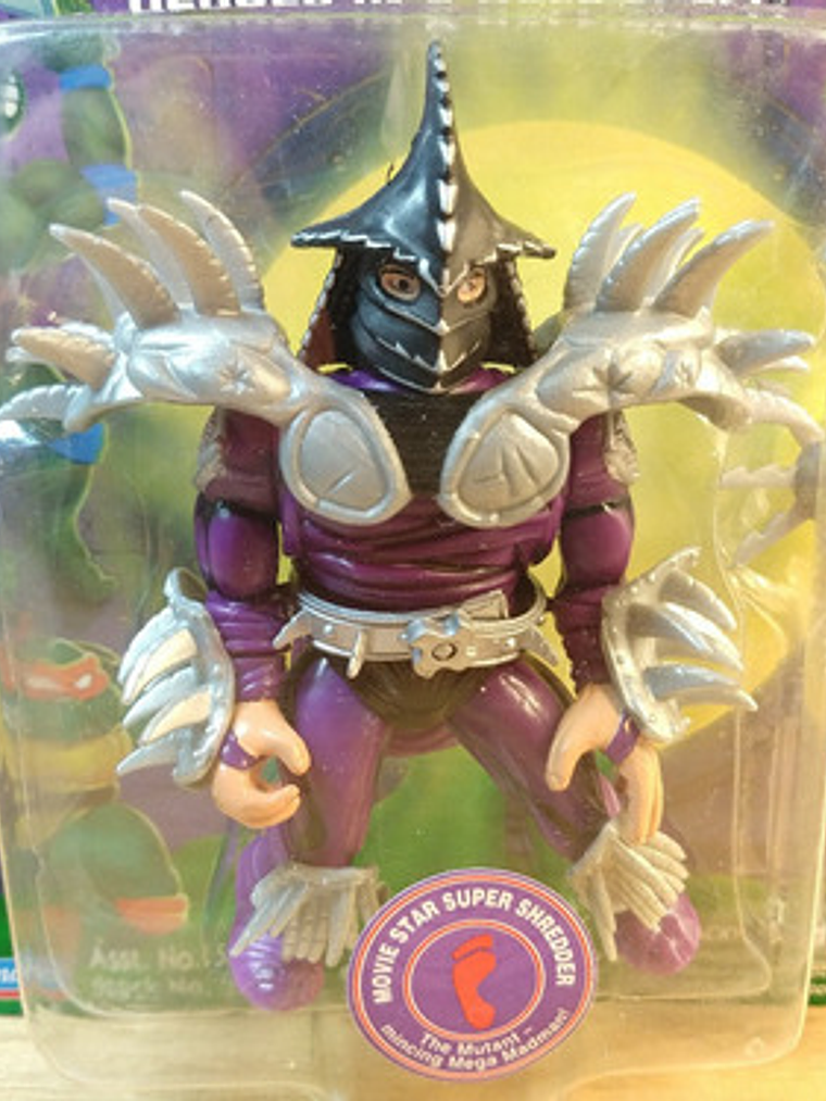 Movie Star Super Shredder 1992 Tmnt ! Destructor 3