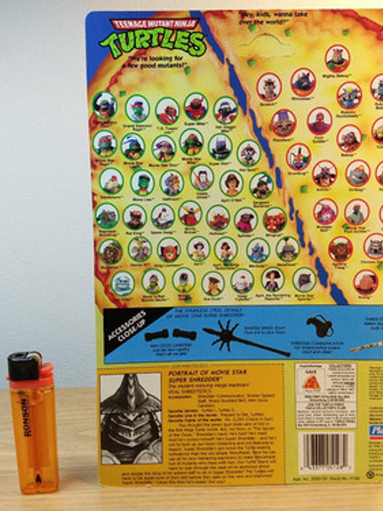 Movie Star Super Shredder 1992 Tmnt ! Destructor 5